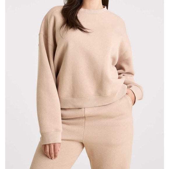 Nuuds Sand sweatsuit- crewneck sweatshirt and sweatpants set - Picture 6 of 9